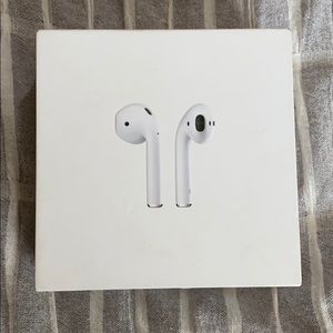 AirPods with charging case